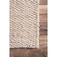 Ivory Halsey Area Rug, 5x8