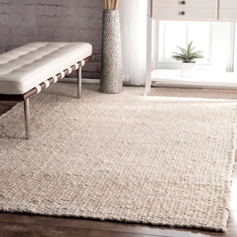 Ivory Halsey Area Rug, 5x8