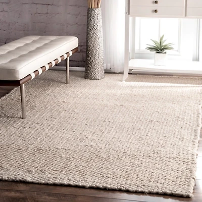 Ivory Halsey Area Rug, 5x8