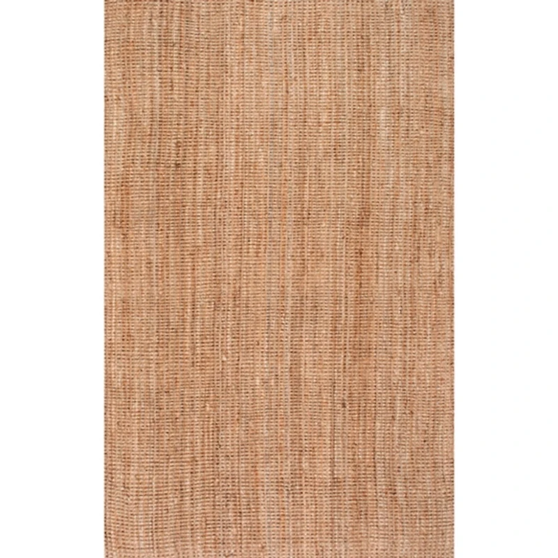 Natural Solid Addy Area Rug, 5x8