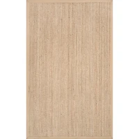 Natural Seagrass Percey Area Rug, 5x8