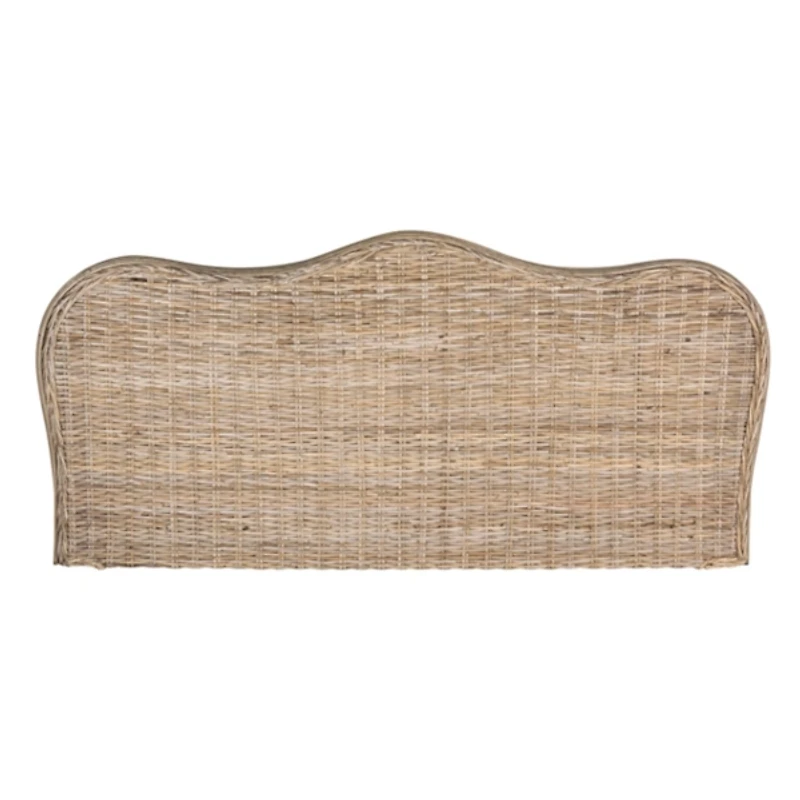 Natural Becker Rattan Full Headboard