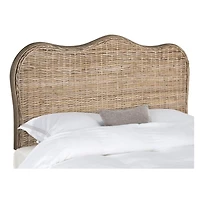 Natural Becker Rattan Full Headboard