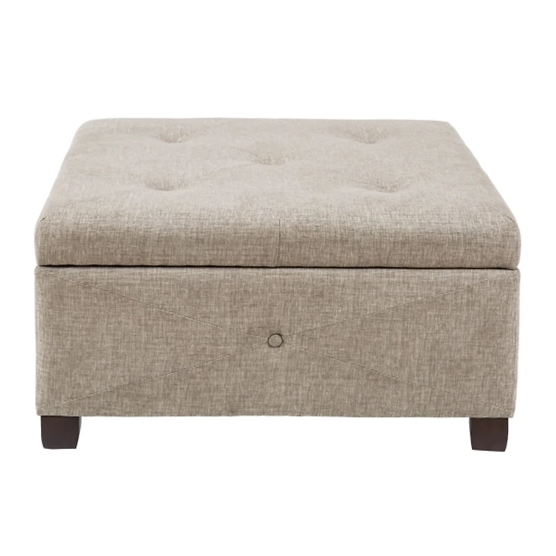 Lila Tufted Sand Storage Ottoman