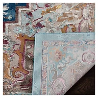 Deep Blue Arkin Transitional Area Rug, 5x8