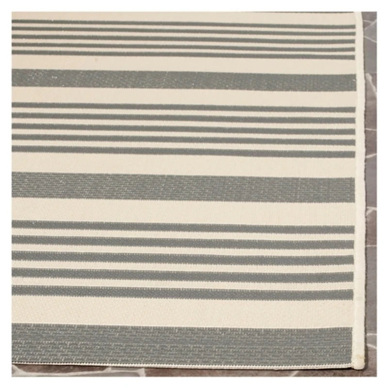 Bone Courcy Transitional Outdoor Accent Rug