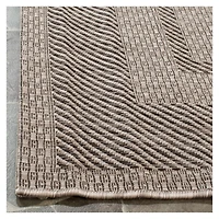 Beige Courcy Transitional Outdoor Area Rug