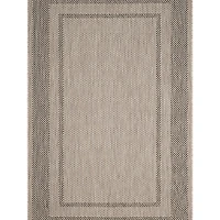 Beige Courcy Transitional Outdoor Area Rug
