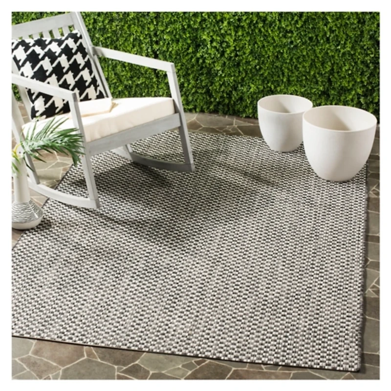 Courcy Woven Transitional Outdoor Area Rug