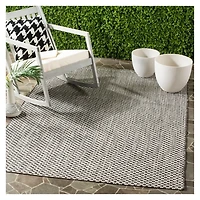 Courcy Woven Transitional Outdoor Area Rug