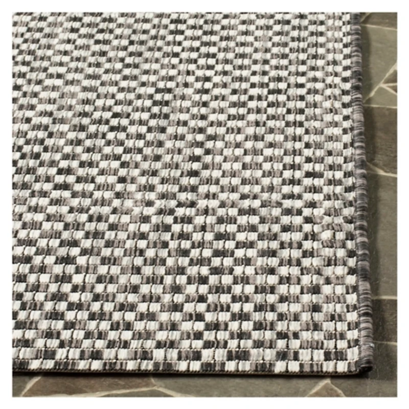 Courcy Woven Transitional Outdoor Area Rug