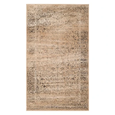 Warm Beige Vinton Traditional Accent Rug