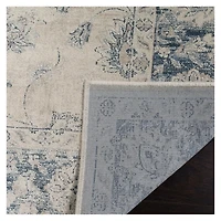 Stone Blue Vinton Traditional Area Rug