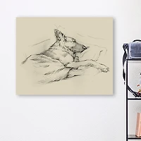 Dog Days IV Canvas Art Print