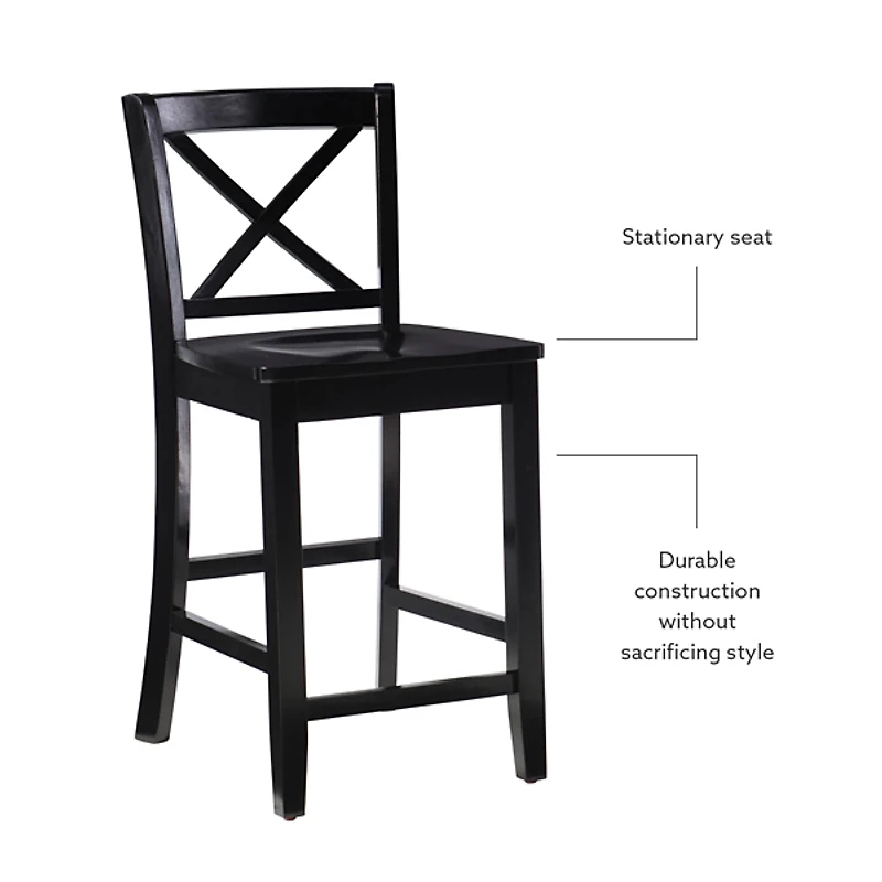 Carter X-Back Counter Stool
