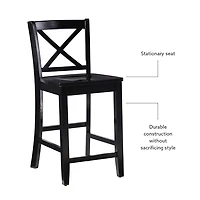 Carter X-Back Counter Stool