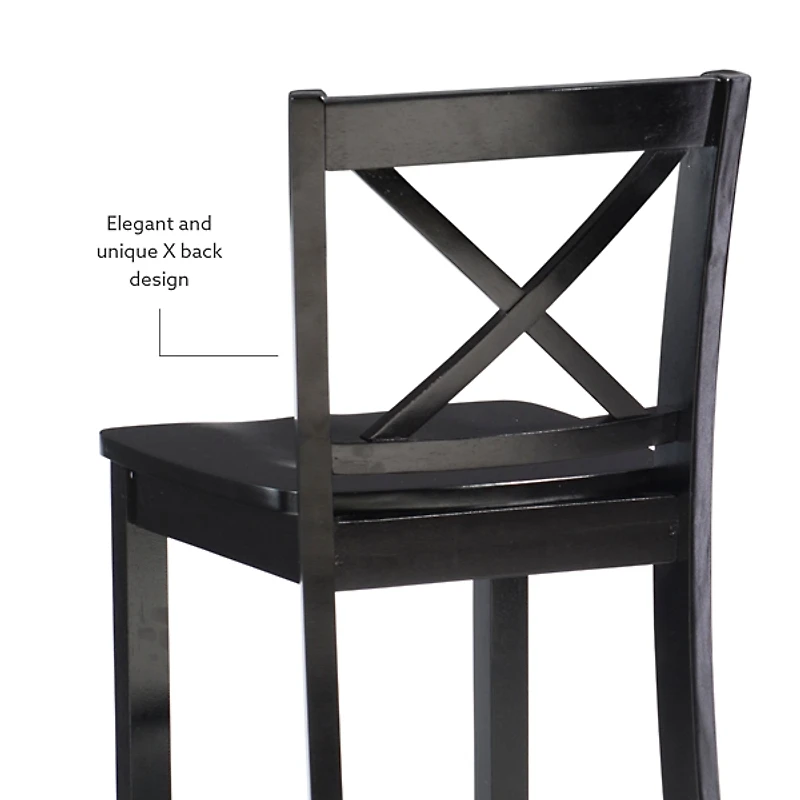 Carter X-Back Counter Stool