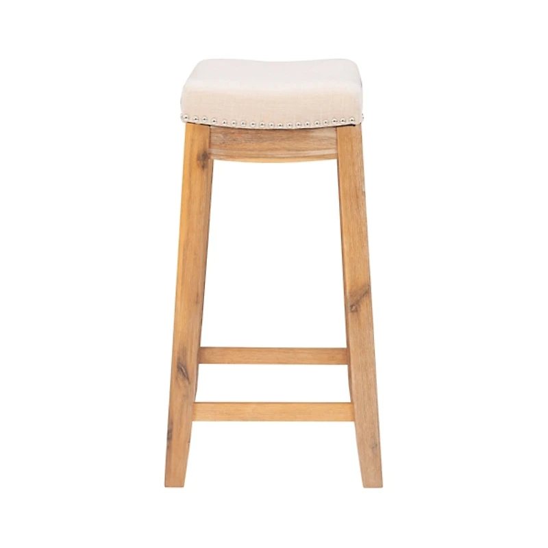 Riverdale Acacia Wood Counter Stool