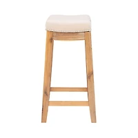 Riverdale Acacia Wood Counter Stool