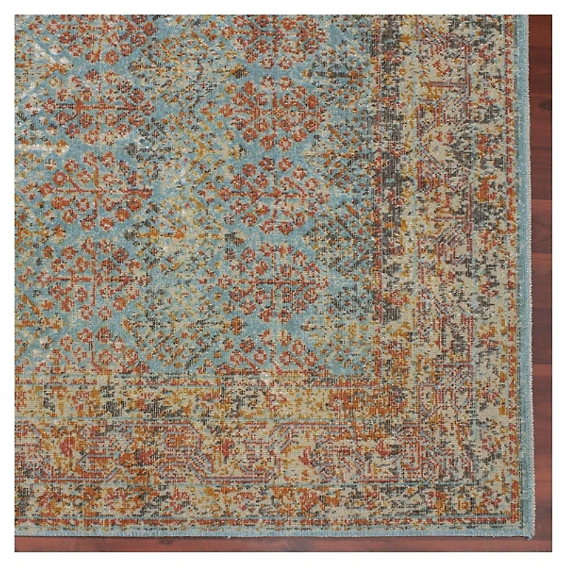 Sea Blue Eaton Transitional Runner