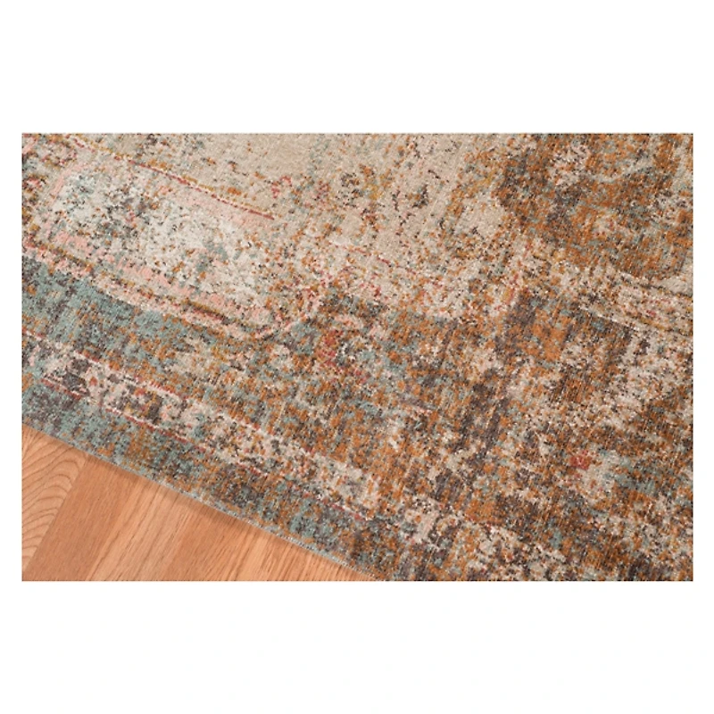Taupe Eaton Transitional Area Rug, 6x8