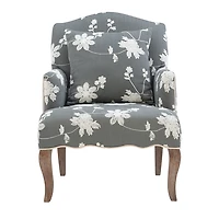 Natalie Floral Accent Chair
