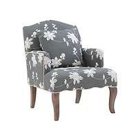 Natalie Floral Accent Chair