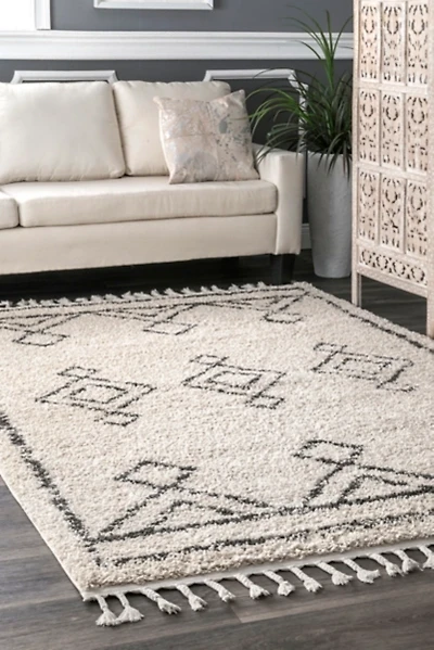 Macey Moroccan Diamond Area Rug, 8x10