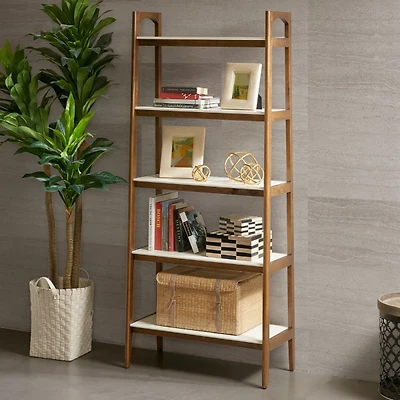 Ava Mid-Century Modern Bookcase