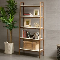 Ava Mid-Century Modern Bookcase