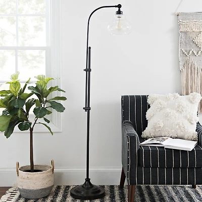 Michele Adjustable Metal Floor Lamp