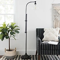 Michele Adjustable Metal Floor Lamp