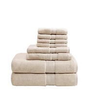 Natural 8-pc. Cotton Bath Towel Set