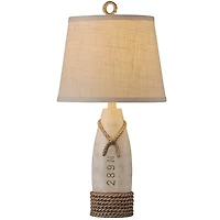 Martha's Vineyard White Buoy Table Lamp