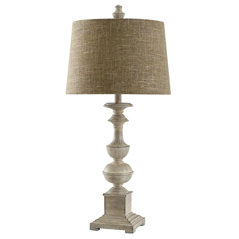 Natural Traditional Farmhouse Table Lamp