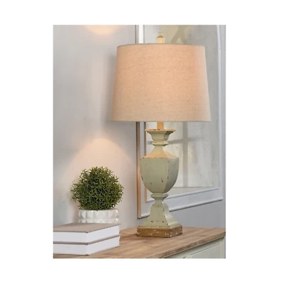 Basilica Sky Farmhouse Table Lamp