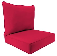 Red Pompei 2-pc. Deep Seat Outdoor Cushion