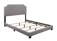 Gray Upholstered Channing King Bed