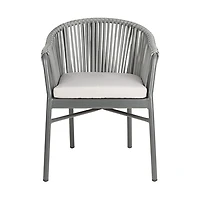 SAFAVIEH Rope Stackable Outdoor Chairs, Set of 2