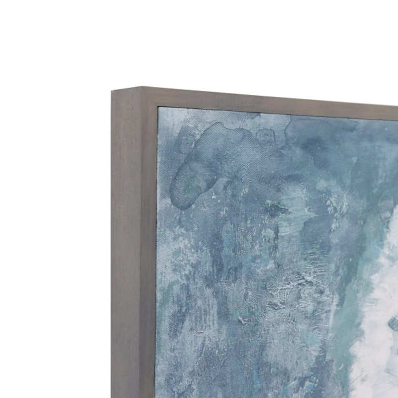 Wishing Blue Framed Art Print by Sandy Doonan