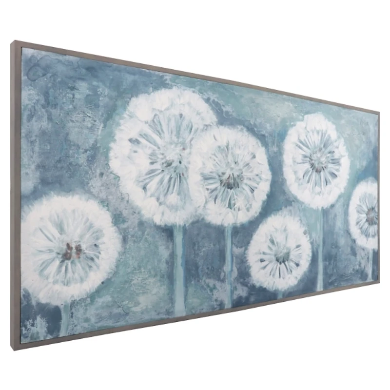 Wishing Blue Framed Art Print by Sandy Doonan