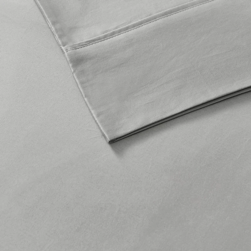 Cotton Blend Sateen 6-pc. Queen Sheet Set