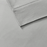 Cotton Blend Sateen 6-pc. Queen Sheet Set