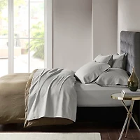 Cotton Blend Sateen 6-pc. Queen Sheet Set