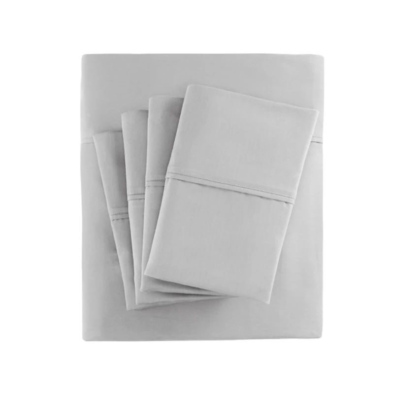 Cotton Blend Sateen 6-pc. Queen Sheet Set