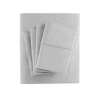 Cotton Blend Sateen 6-pc. Queen Sheet Set