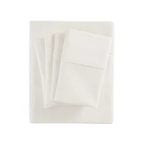 Ivory Blend Sateen 6-pc. California King Sheet Set
