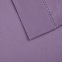 Purple Sateen 6-pc. California King Sheet Set