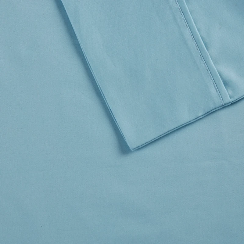 Aqua Blend Sateen 6-pc. California King Sheet Set