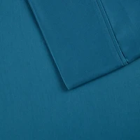 Teal Cotton Blend Sateen 6-pc. King Sheet Set